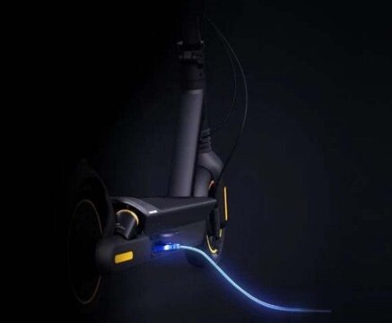 segway ninebot g2's fast charging mechanism shown in animation