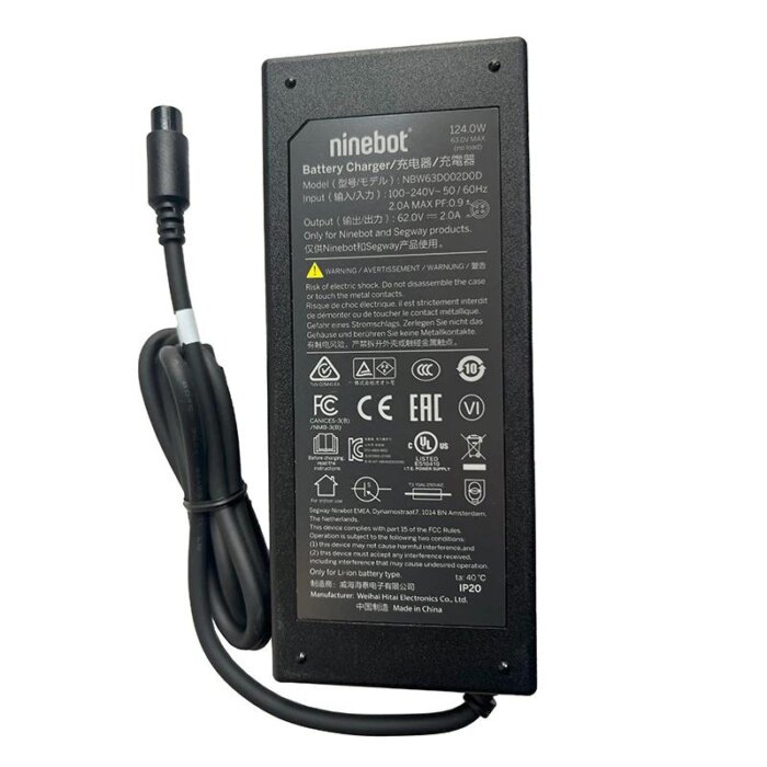 Charger Assembly Kit; Japanese Edition; Ninebot S Series - AB.00.0022.97