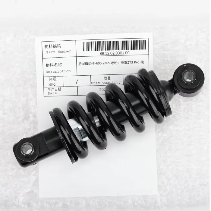 Rear shock absorber; BK; ZT3 Pro BB.12.02.0301.00
