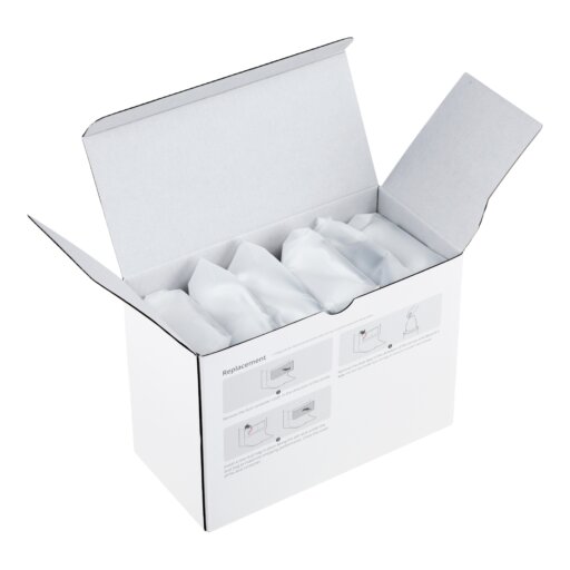 Roborock Robotic Vacuum Cleaner Parts-Disposable Dust bag-English-MOQ10-White-6pcs - 8.02.0239 - Image 2