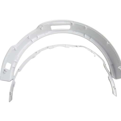 Vivian-Front bumper assembly white-Global - Roborock Qrevo Curv / Qrevo Edge - 9.01.3525 - Image 2