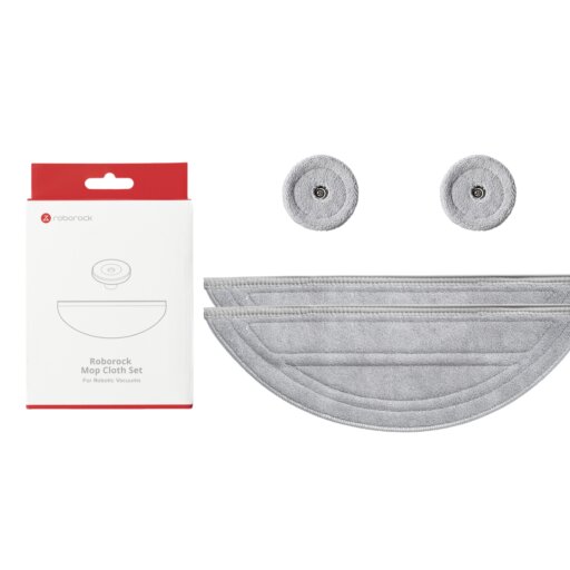 Roborock Robotic Vacuum Cleaner Parts-Vibrarise mop cloth-Global-MOQ60-light gray - 8.02.0129 - Image 2