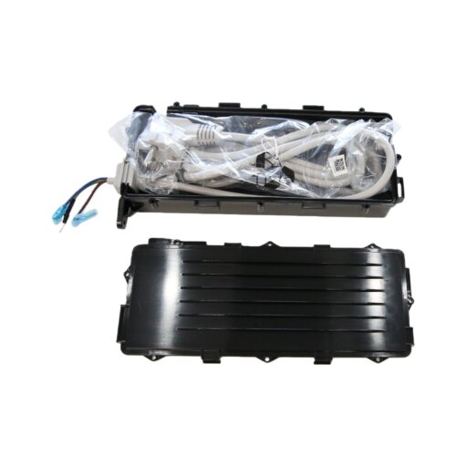 Power supply board protective case assembly (with power cord) - Roborock S9 MaxV Ultra - 9.01.4089